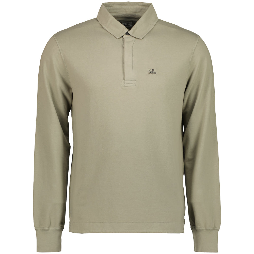 Mens cp company long sleeve clearance polo