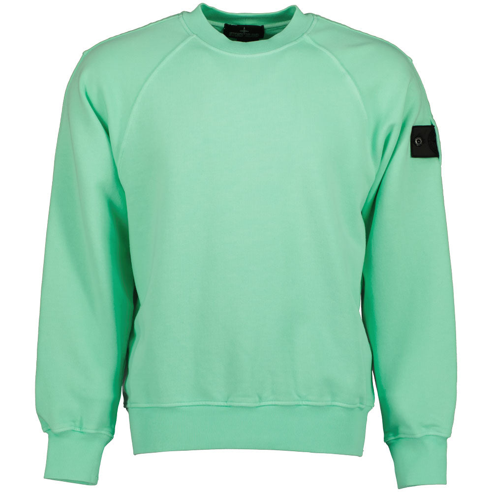 Stone Island Shadow Project Crewneck Sweatshirt Light Green