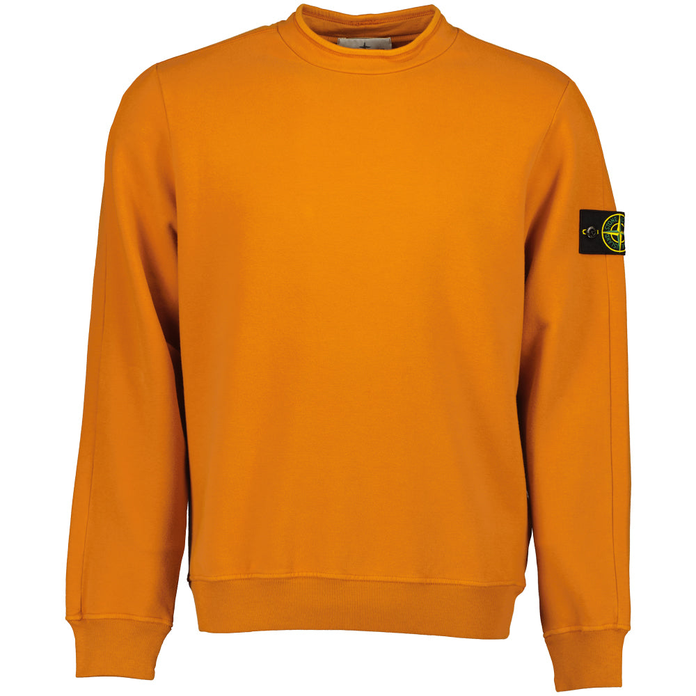 Stone island yellow sweatshirt online