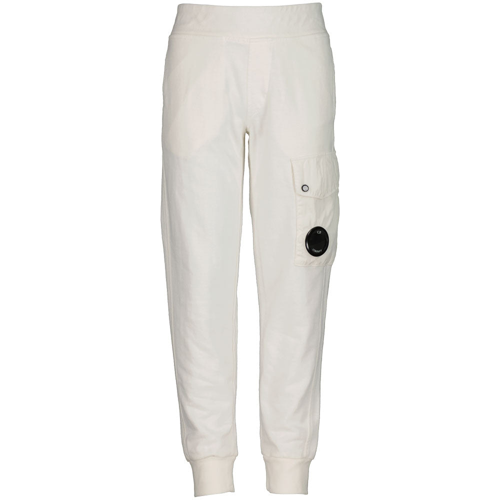 C.P. Company UnderSixteen C.P. Junior Mixed Lens Joggers Gauze White