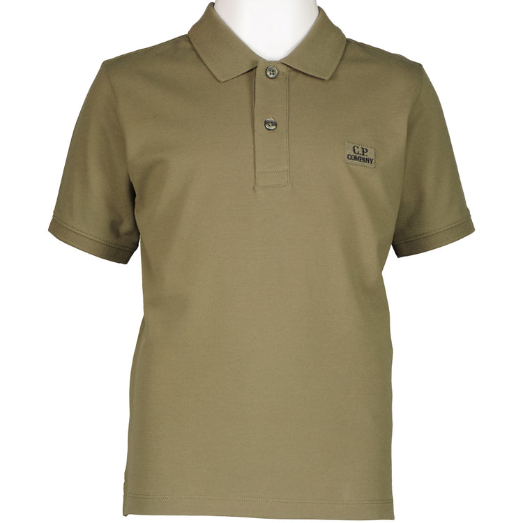 Junior Logo Patch Polo Shirt - Casual Basement