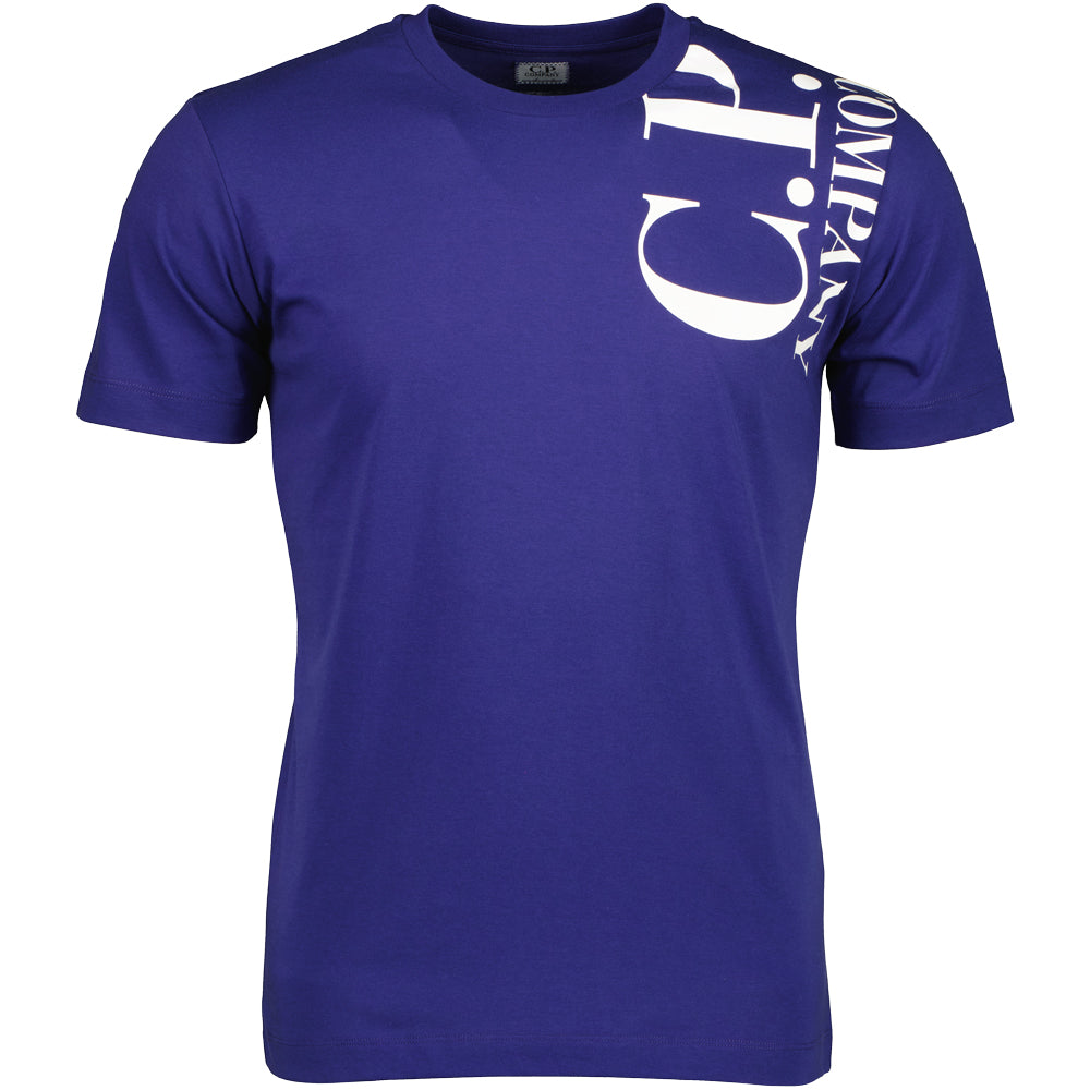 C.P. Company UnderSixteen | Junior Shoulder Logo T-Shirt - Blueprint