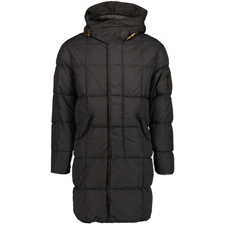 Long Flatt Nylon Down Lens Jacket