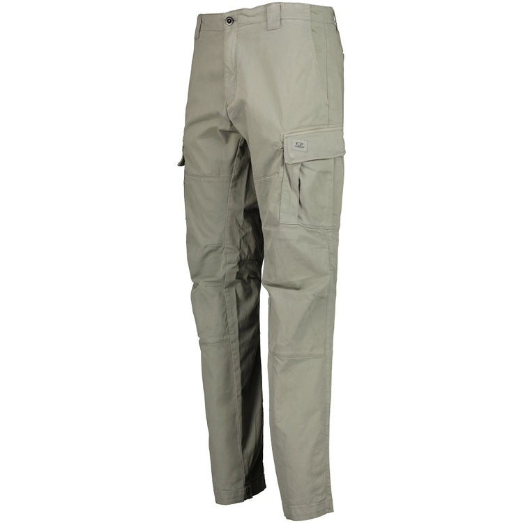 Stretch Satin Logo Patch Cargos - Casual Basement