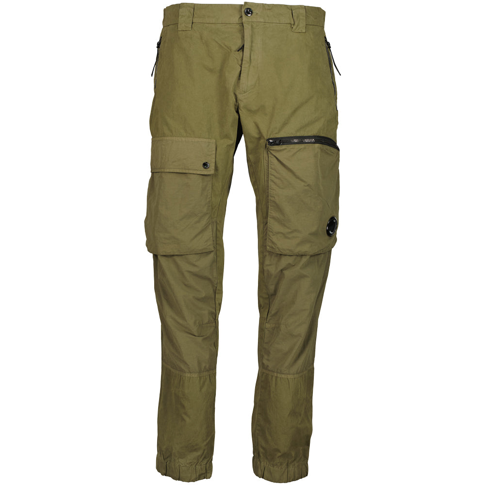 C.P. Company | Microreps Diamond Peach Lens Utility Pants - Stone Grey