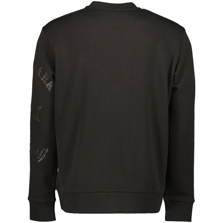 Sleeve Logo Crewneck Sweatshirt - Casual Basement