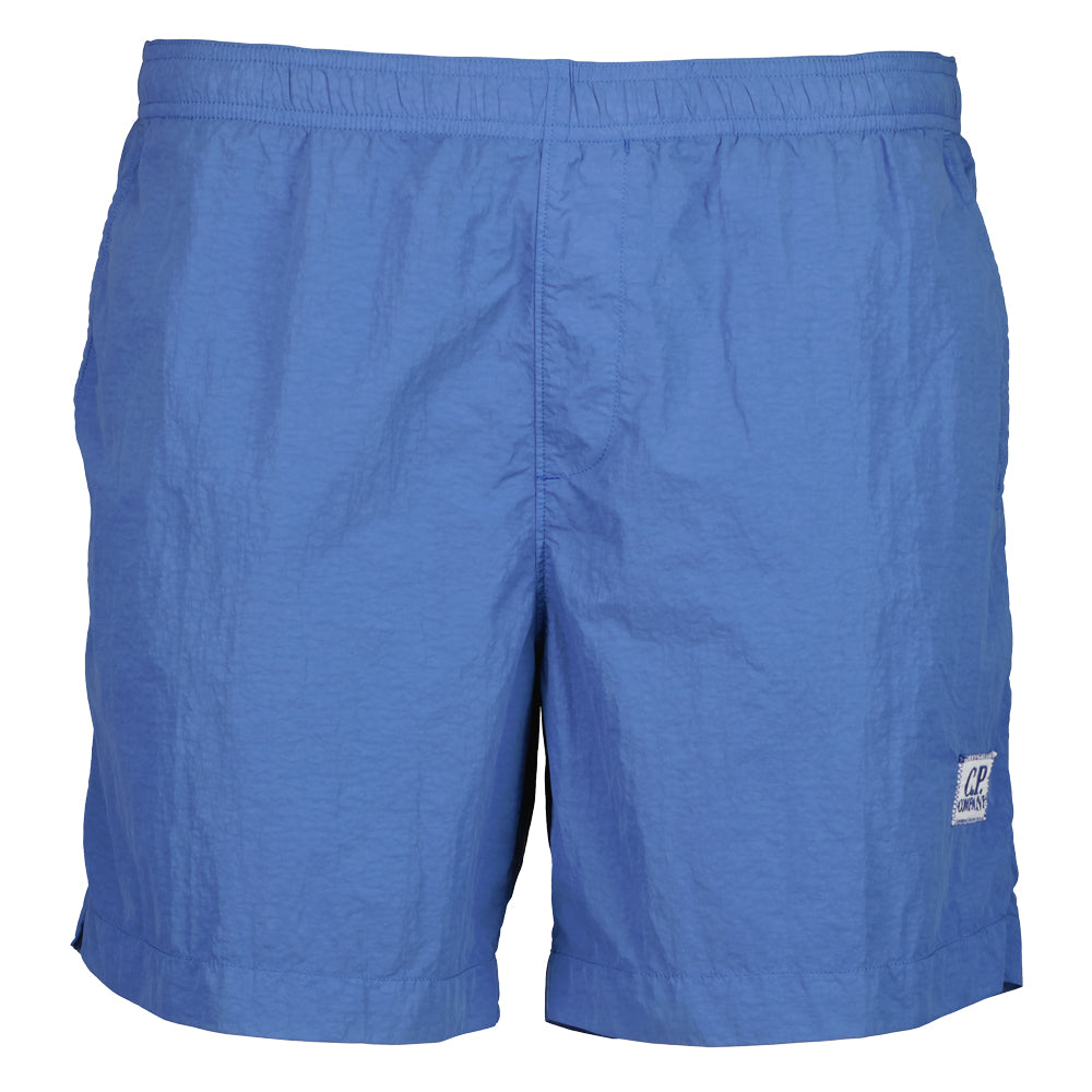 C.P. Company | Flatt Nylon Boxer Swim Shorts - Blue Quartz