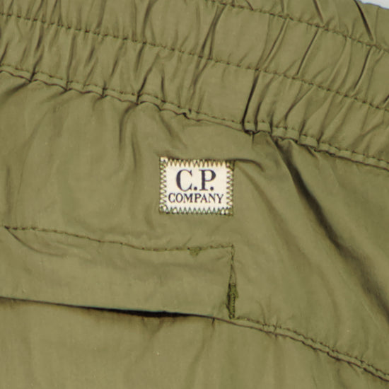 C.P. Company | 50 FILI Stretch Lens Cargo Pants - Burnt Olive