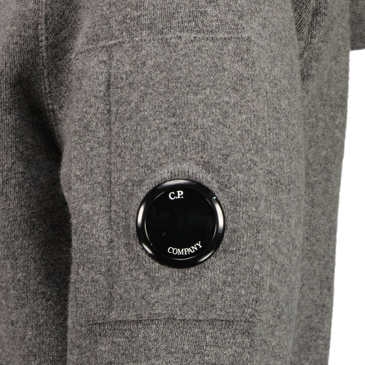 Lambswool Hooded Lens Jumper