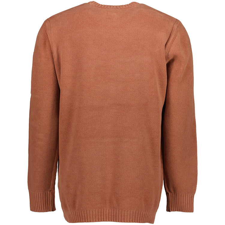 Chenille Crewneck Lens Knit