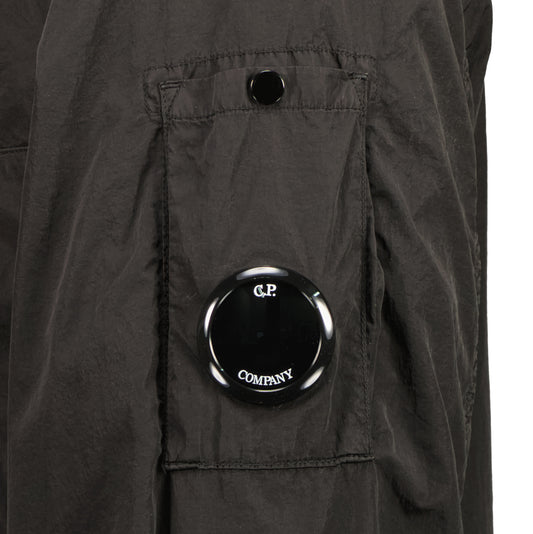 Chrome-R Hooded Lens Overshirt Jacket