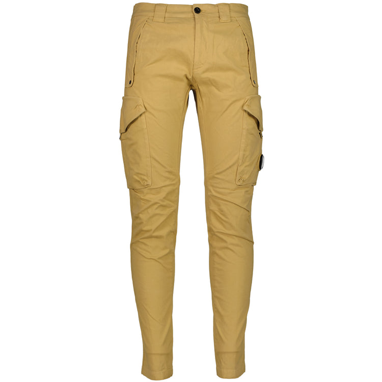 Stretch Satin Lens Cargo Pants