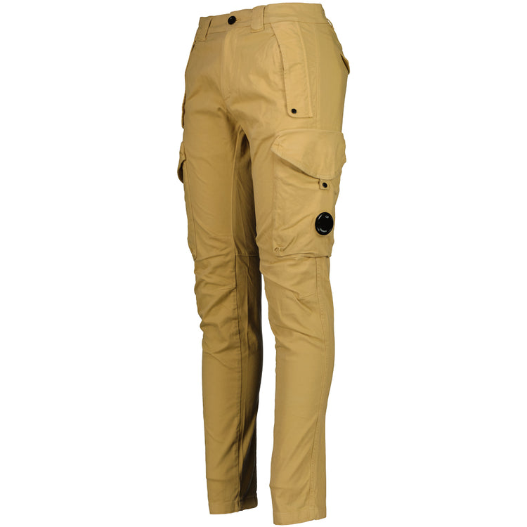 Stretch Satin Lens Cargo Pants