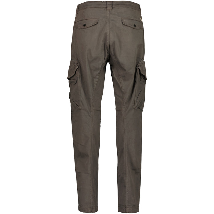 Stretch Satin Lens Cargo Pants