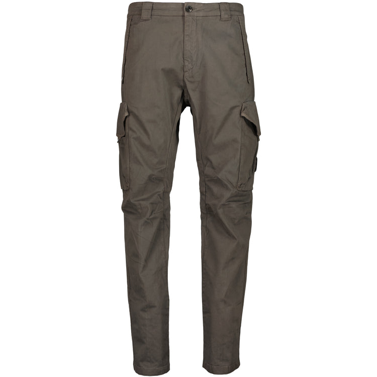 Stretch Satin Lens Cargo Pants