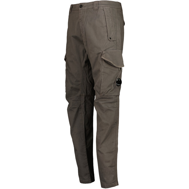 Stretch Satin Lens Cargo Pants