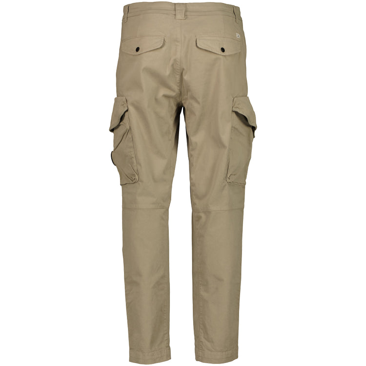 Stretch Satin Lens Cargo Pants