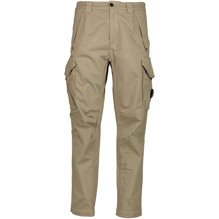 Stretch Satin Lens Cargo Pants