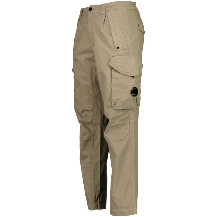 Stretch Satin Lens Cargo Pants