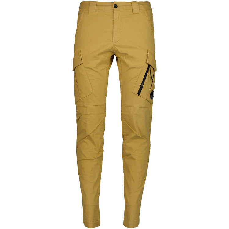 Stretch Satin Lens Cargo Pants