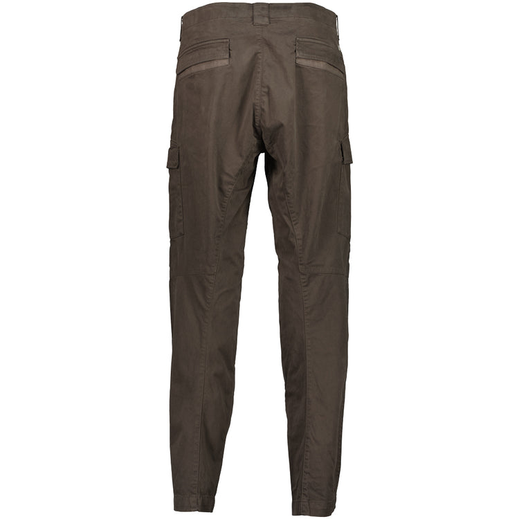 Stretch Satin Lens Cargo Pants