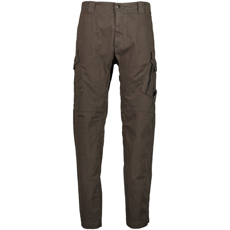 Stretch Satin Lens Cargo Pants