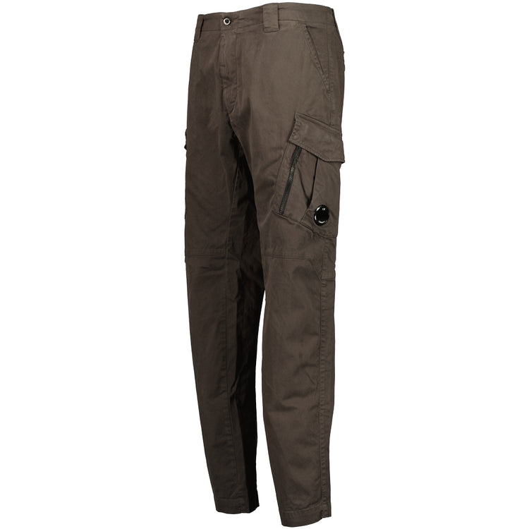 Stretch Satin Lens Cargo Pants