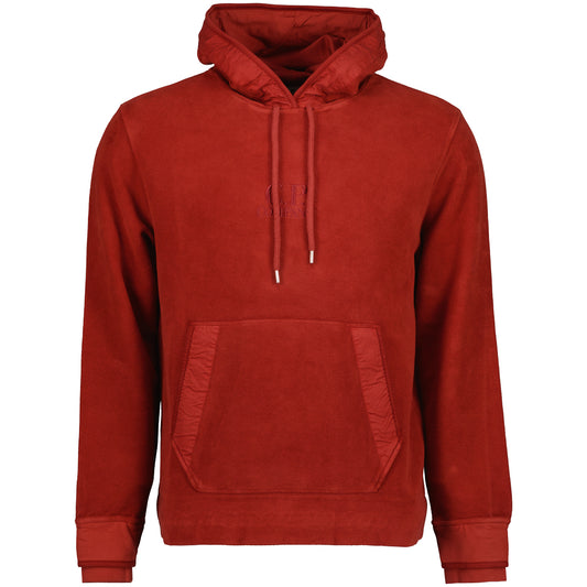 Brushed Fleece Logo Hoodie