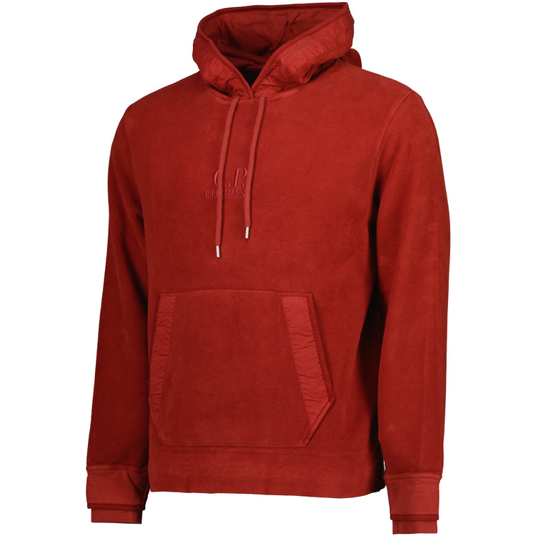 Brushed Fleece Logo Hoodie