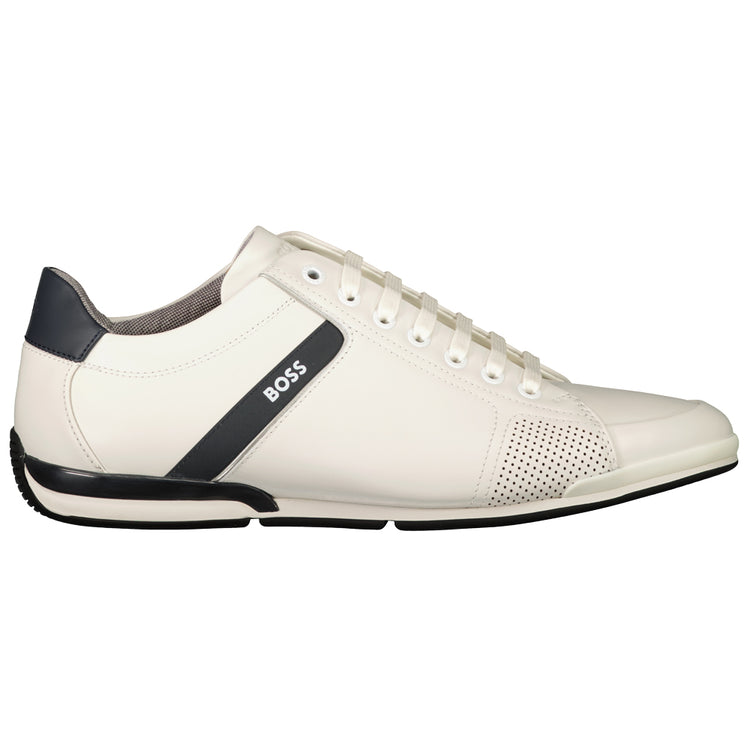 Saturn Low-Top Leather Trainers - Casual Basement