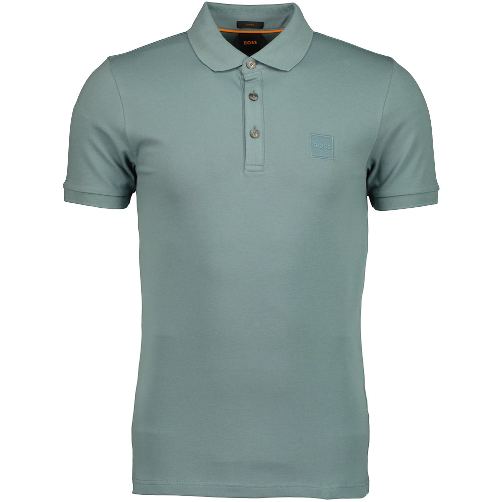 Hugo Boss | Passenger Logo Patch Polo Shirt - Open Green