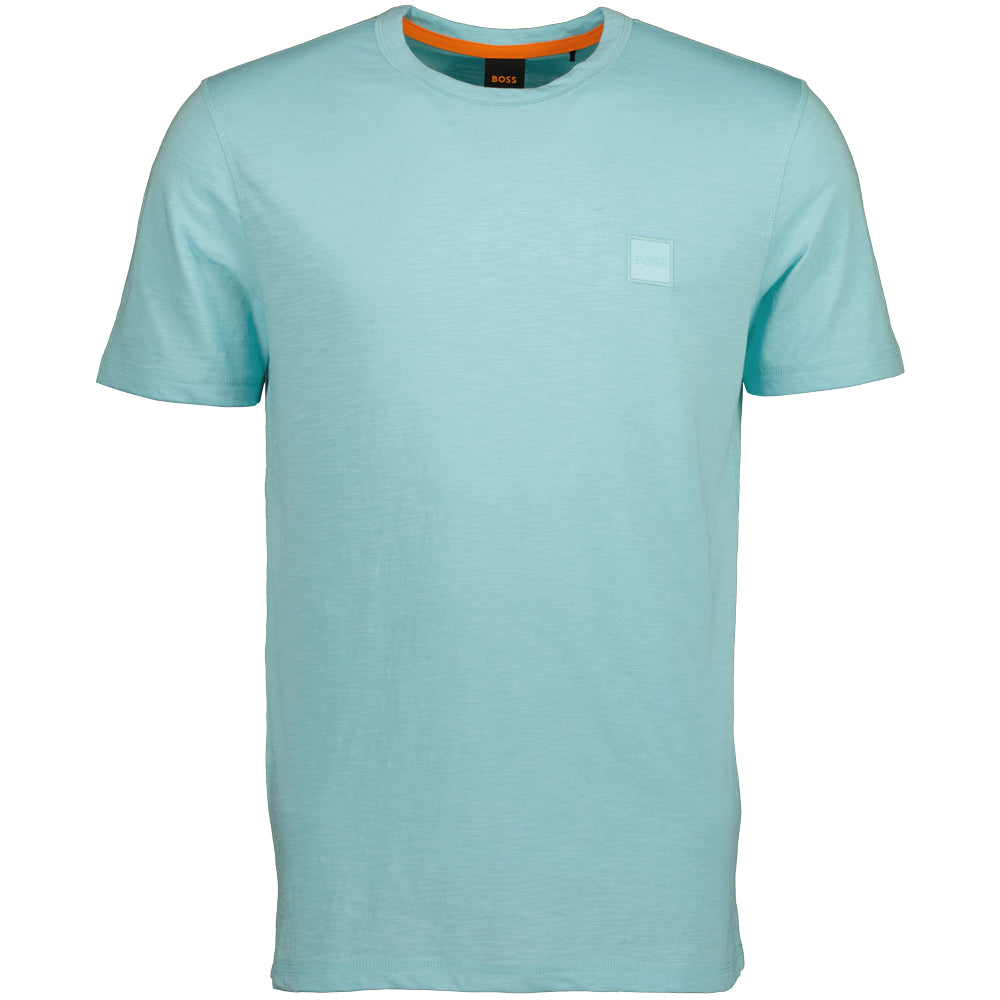 Hugo Boss | Tegood Logo Patch T-Shirt - Open Blue