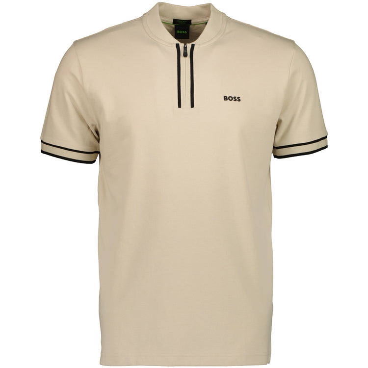 Pariq Zip-Neck Polo Shirt