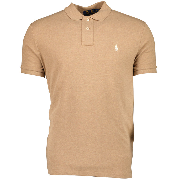 Mesh Cotton Logo Polo Shirt - Casual Basement