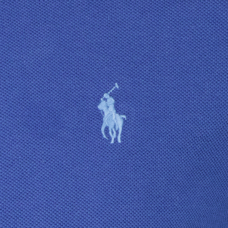 Mesh Cotton Logo Polo Shirt - Casual Basement