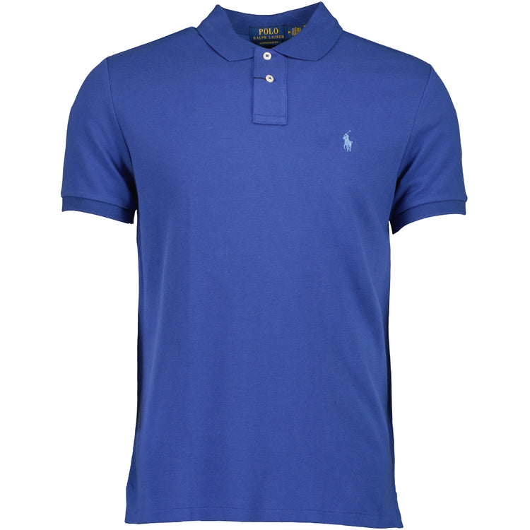 Mesh Cotton Logo Polo Shirt - Casual Basement