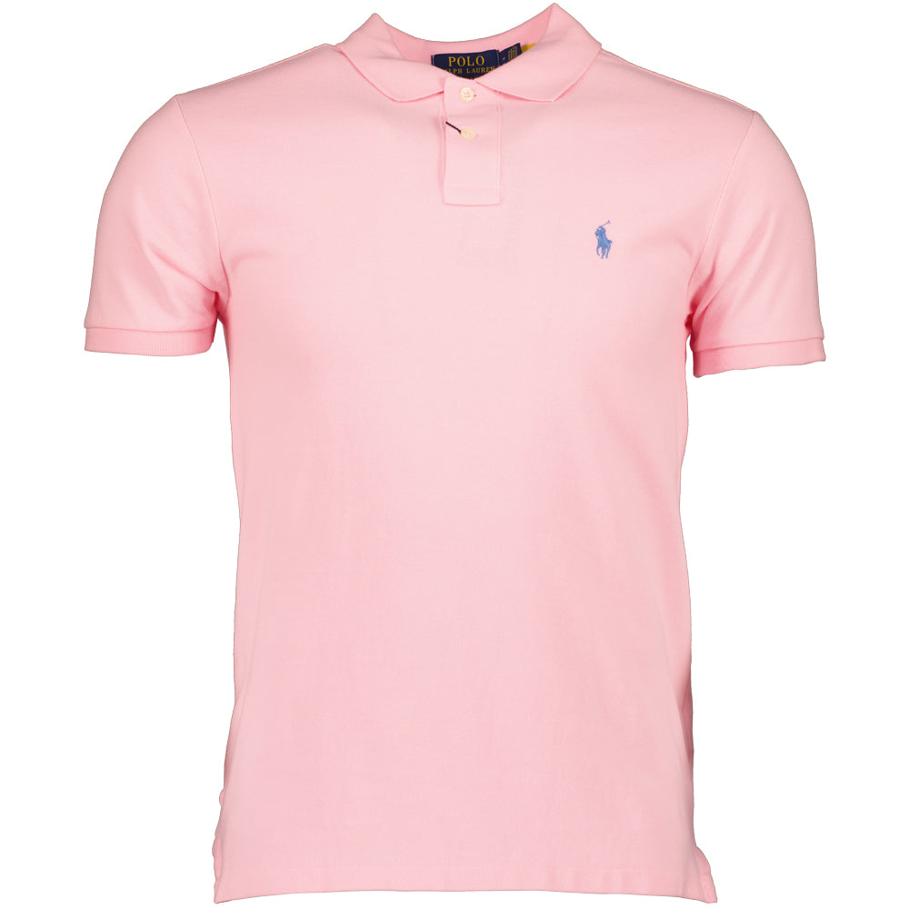 Ralph Lauren | Mesh Cotton Logo Polo Shirt - Pink