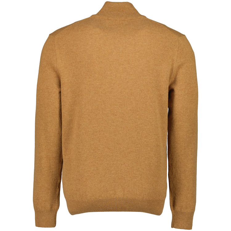 Merino Wool Quarter Zip Jumper - Casual Basement