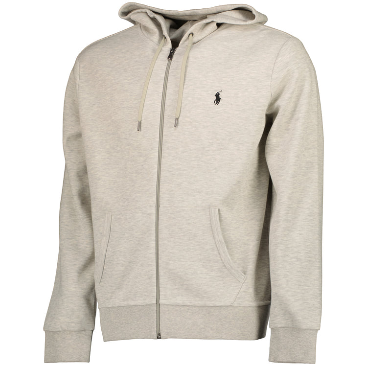 Light Fleece Full Zip Hoodie - Casual Basement