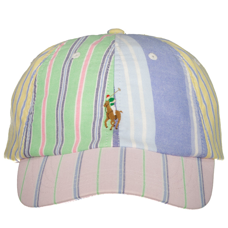 Multicoloured Stripe Baseball Cap