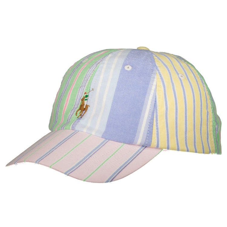 Multicoloured Stripe Baseball Cap