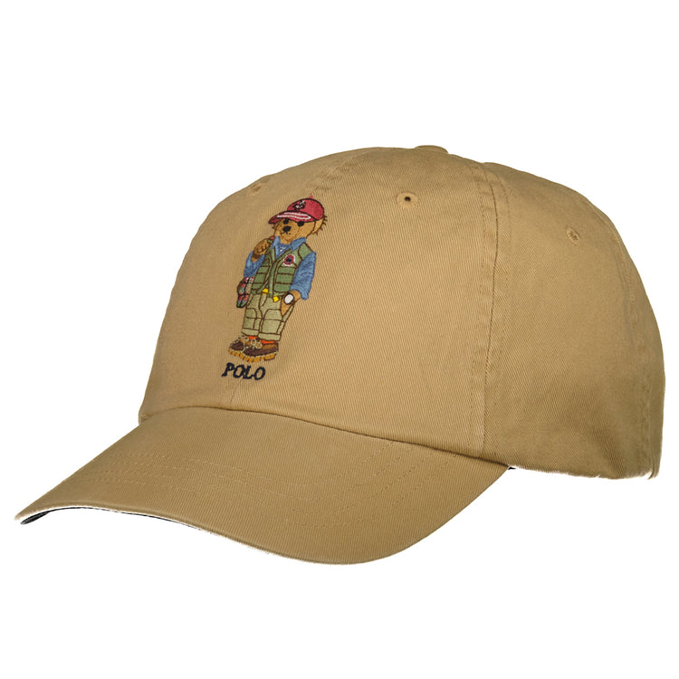 Cotton Twill Polo Bear Cap