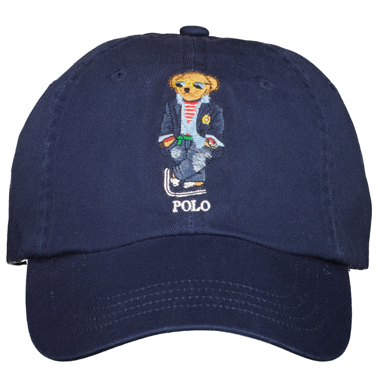 Cotton Twill Polo Bear Cap