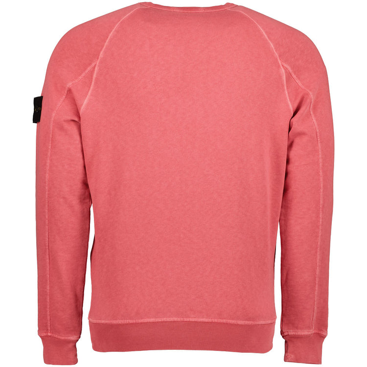 Stone island hot sale sweatshirt rosa