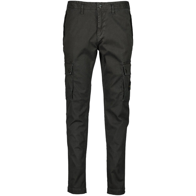 Stretch Cotton Cargo Pants - Casual Basement