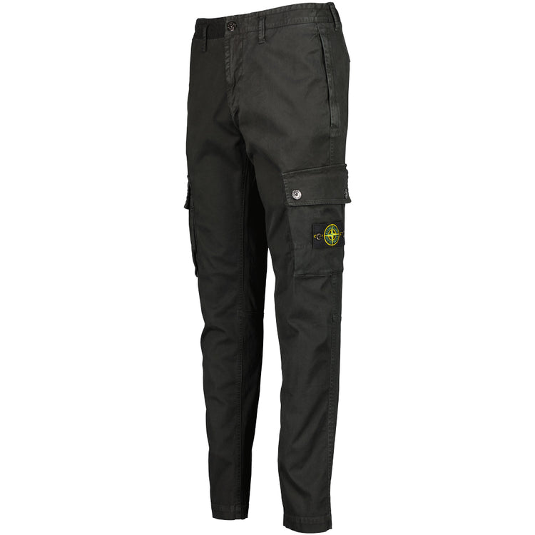 Stretch Cotton Cargo Pants - Casual Basement