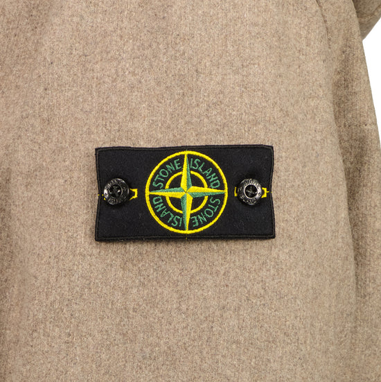 Stone Island | 'Panno Speciale' Wool Duffel Coat - Dove Grey