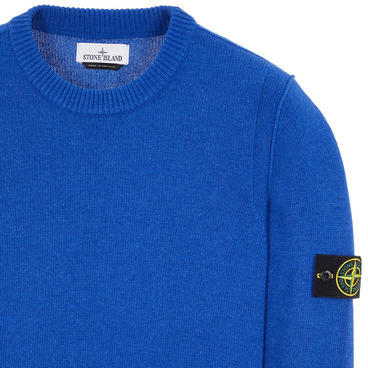 Lambswool Crewneck Knitted Sweatshirt - Casual Basement