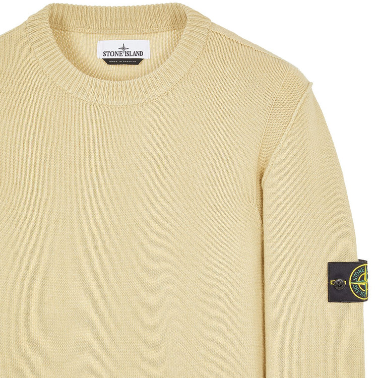 Lambswool Crewneck Knitted Sweatshirt - Casual Basement