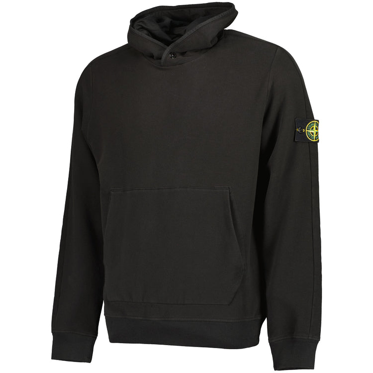 Stretch Cotton Fleece Hoodie - Casual Basement